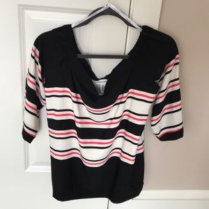 Calvin Klein Shoulder off shirt